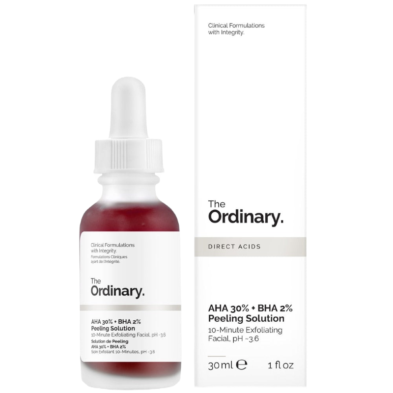 THE ORDINARY - AHA 30% + BHA 2% Peeling Solution au Maroc