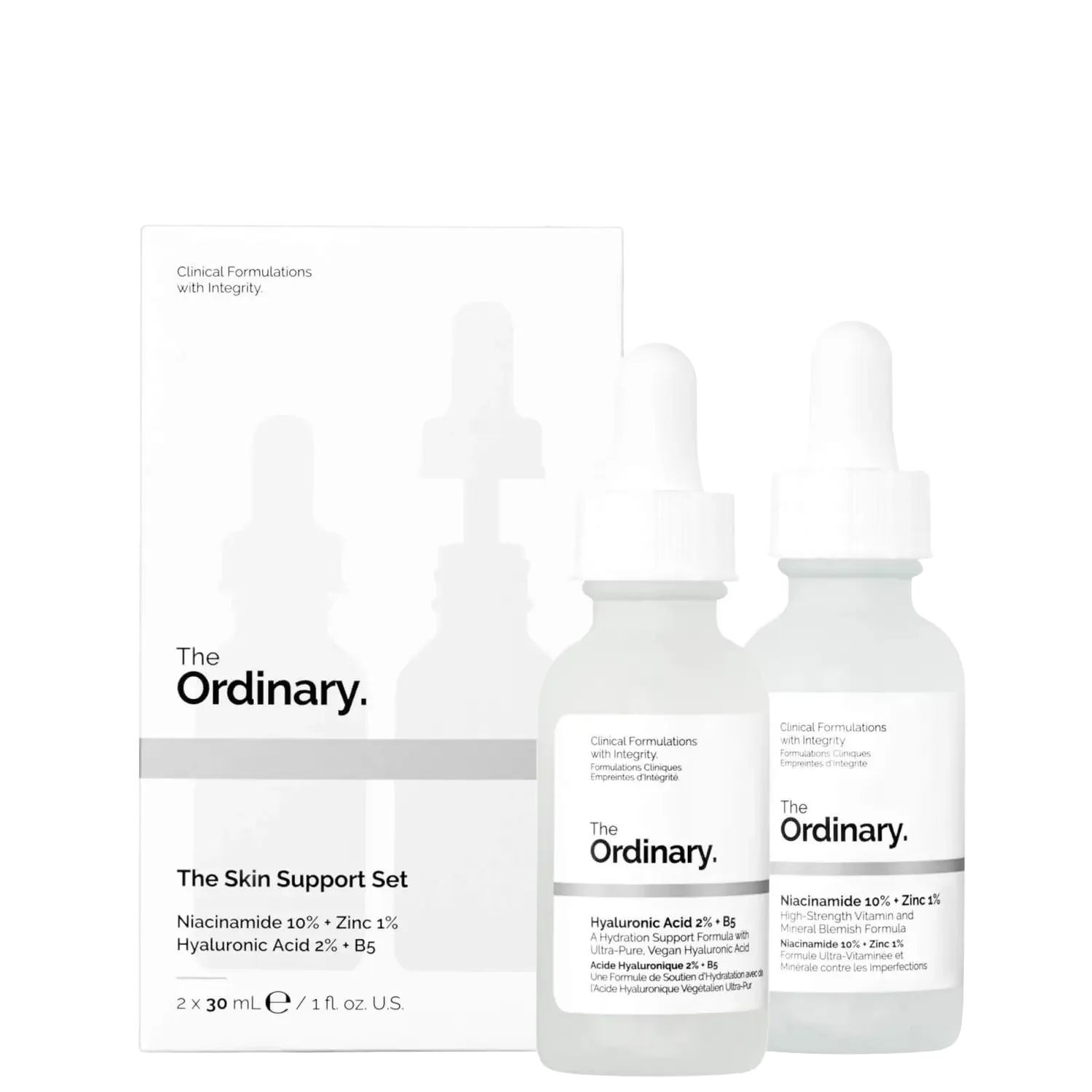 THE ORDINARY - The skin Support Set 30 ml au Maroc