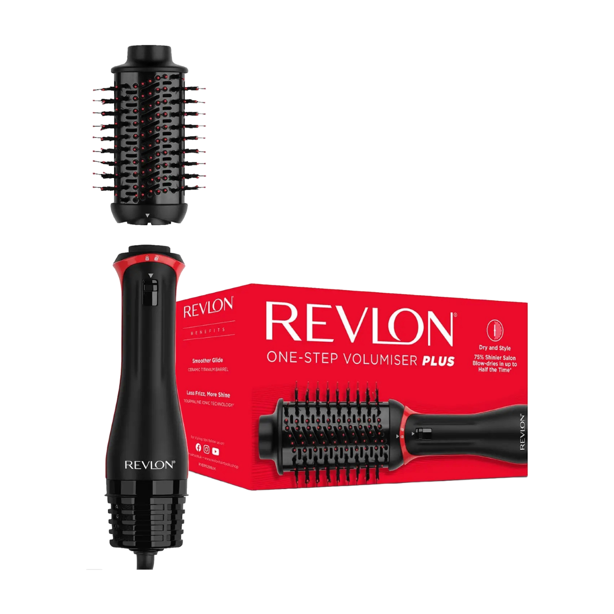 REVLON – One-Step Volumiser Plus Detachable Head au Maroc