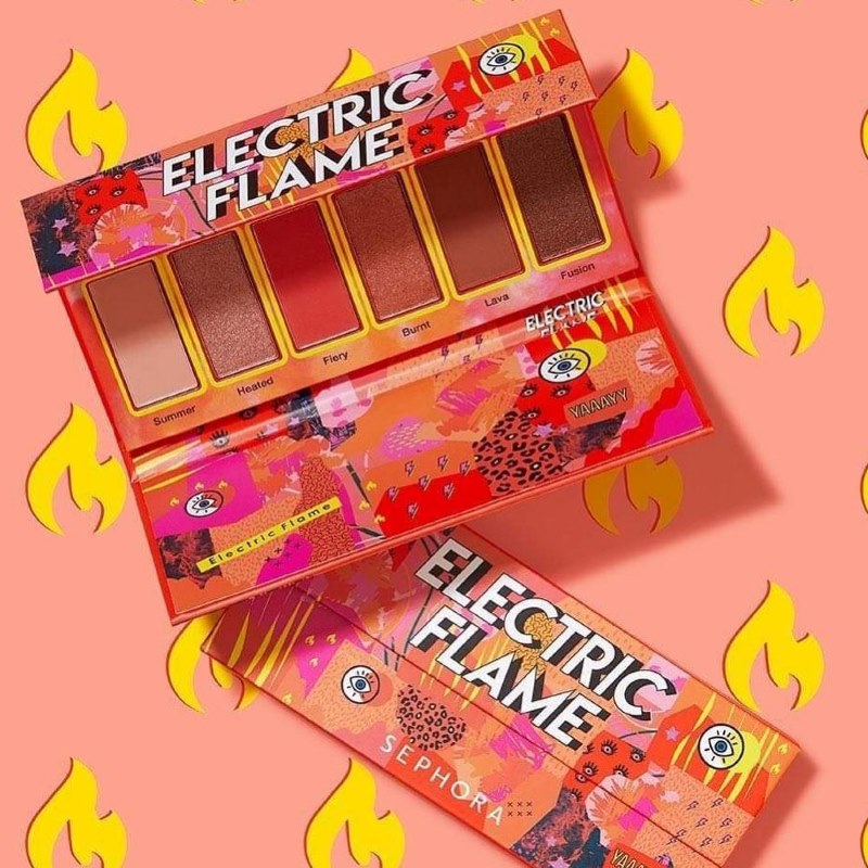 SEPHORA - Electric palette - Palette de 6 fards à paupières - Maroc