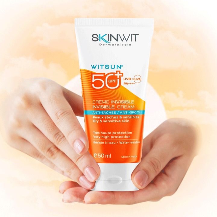 SKINWIT - WITSUN® Crème Solaire Invisible Anti-Taches SPF50+ au Maroc