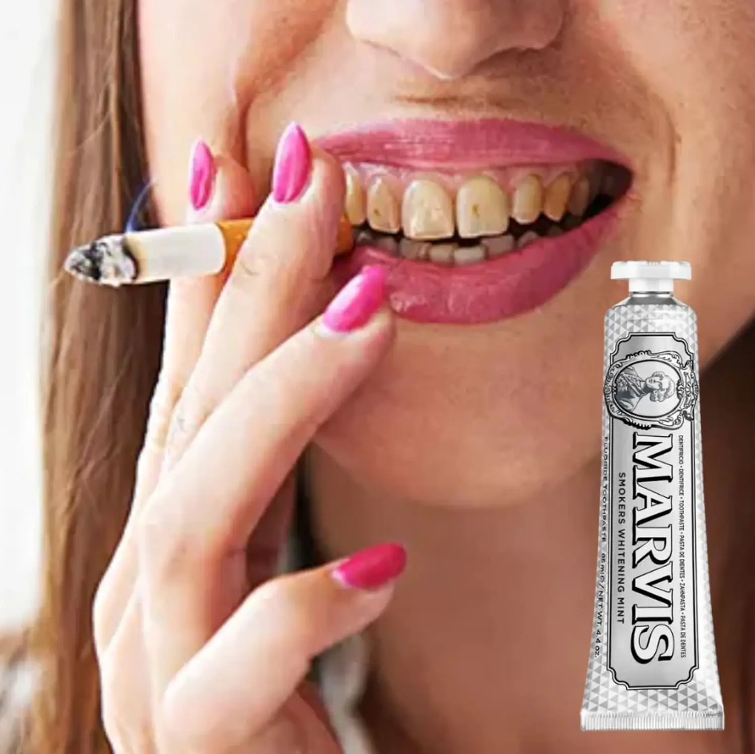 dentifrice taches café tabac