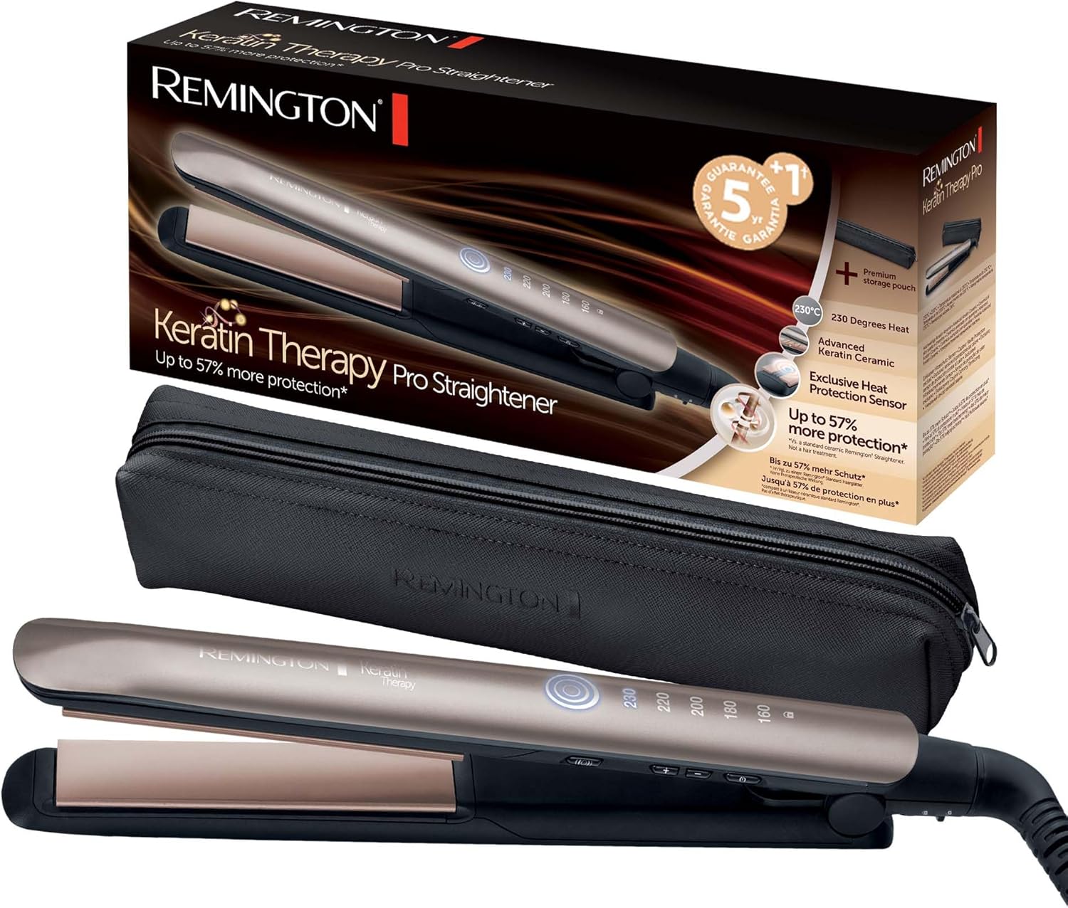 fer à lisser remington keratin therapy maroc
