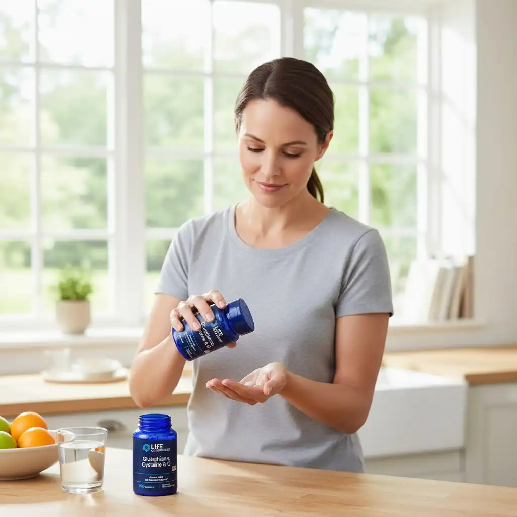 vitamine c + cystéine bienfaits peau